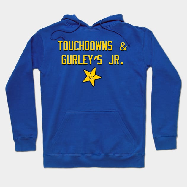 Touchdowns & Gurley's Jr. Hoodie by Underground Sports Philadelphia